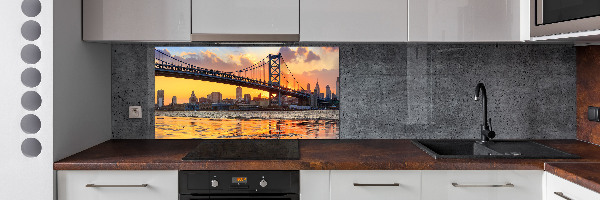 Keuken achterwand Philadelphia-brug