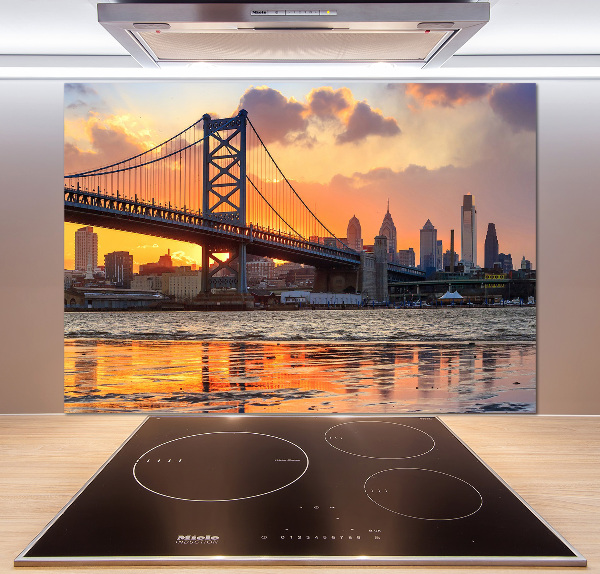 Keuken achterwand Philadelphia-brug