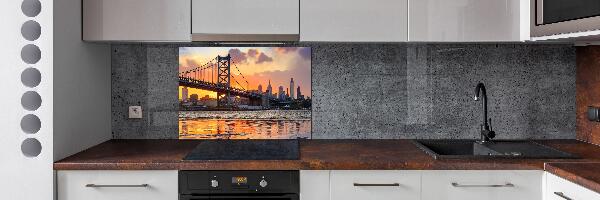 Keuken achterwand Philadelphia-brug