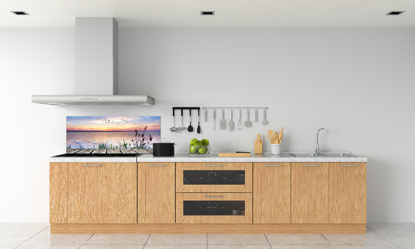 Spatscherm keuken Lake West