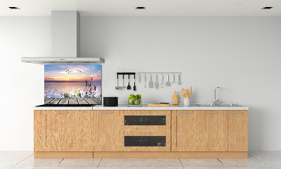 Spatscherm keuken Lake West
