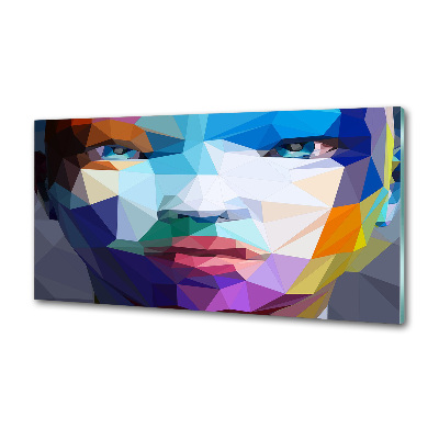 Achterwand keuken Abstracte vrouw