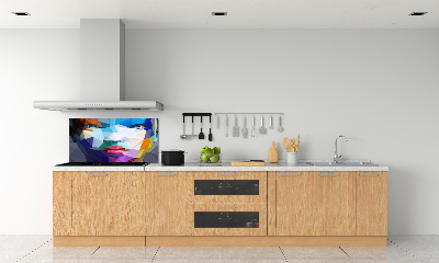Achterwand keuken Abstracte vrouw