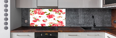Keuken achterwand Rozen