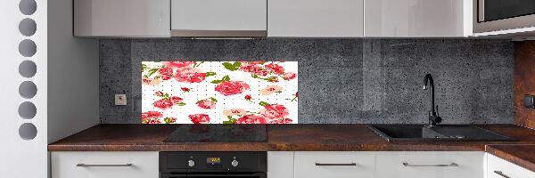 Keuken achterwand Rozen