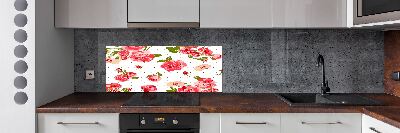 Keuken achterwand Rozen