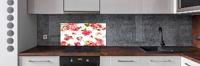 Keuken achterwand Rozen