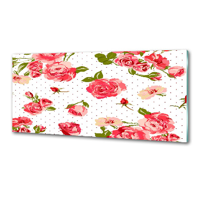 Keuken achterwand Rozen