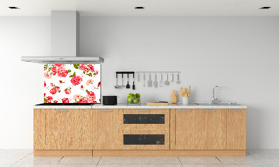 Keuken achterwand Rozen