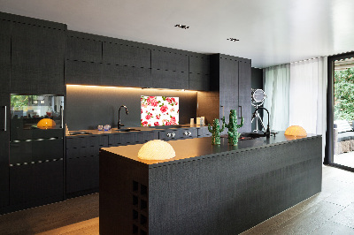 Keuken achterwand Rozen