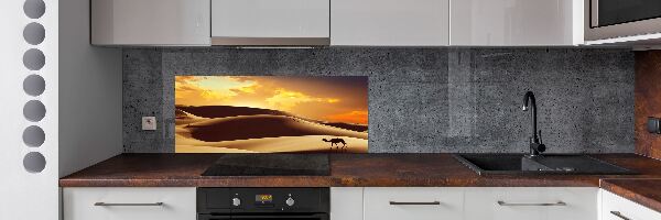 Keuken achterwand Sahara-kameel