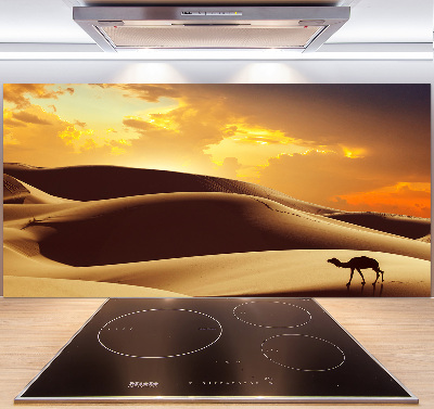 Keuken achterwand Sahara-kameel