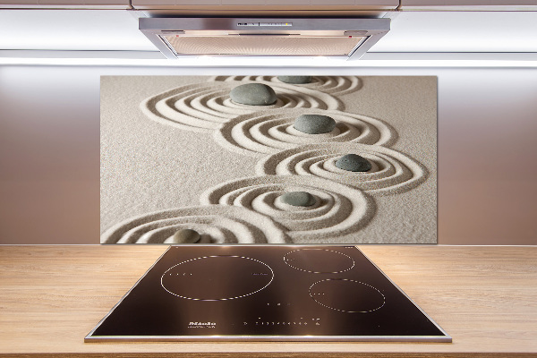 Panel lacobel Kamienie zen piasek