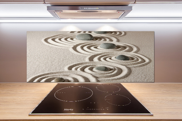 Panel lacobel Kamienie zen piasek