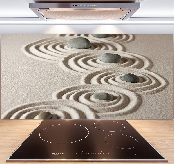 Panel lacobel Kamienie zen piasek