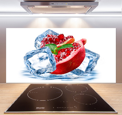 Achterwand keuken Granaatappel met ijs