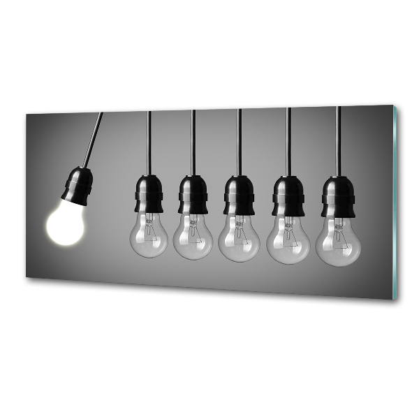 Panel do kuchni Sześć żarówek