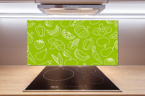 Spatplaat keuken Fruit en groenten