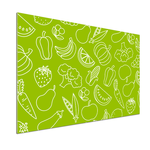Spatplaat keuken Fruit en groenten