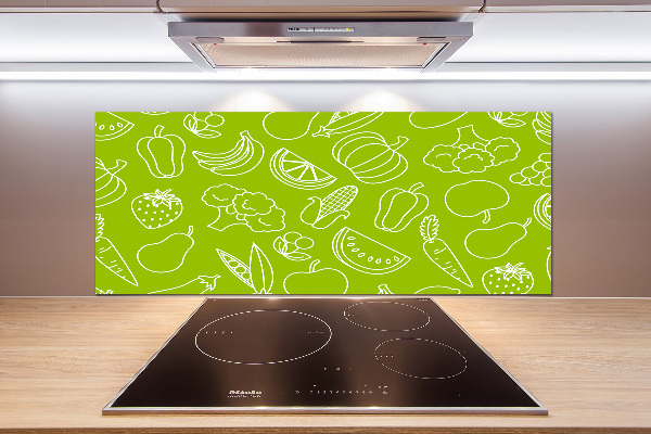 Spatplaat keuken Fruit en groenten