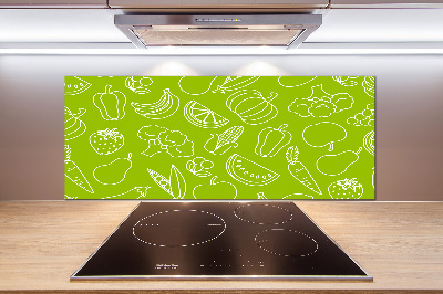 Spatplaat keuken Fruit en groenten