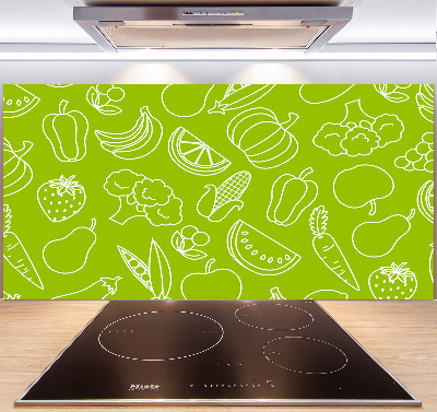 Spatplaat keuken Fruit en groenten