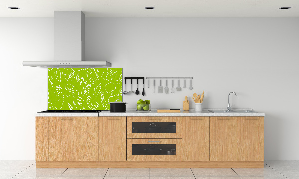 Spatplaat keuken Fruit en groenten