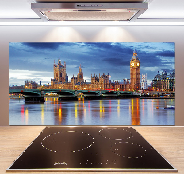 Spatscherm keuken Theems Londen