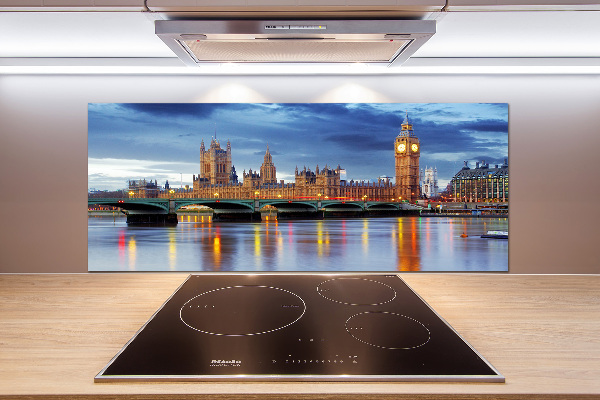 Spatscherm keuken Theems Londen