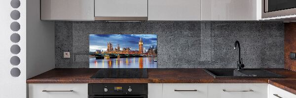 Spatscherm keuken Theems Londen