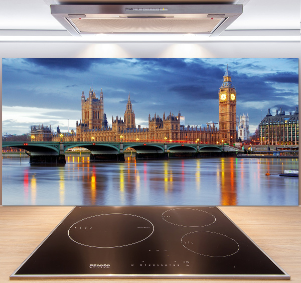Spatscherm keuken Theems Londen