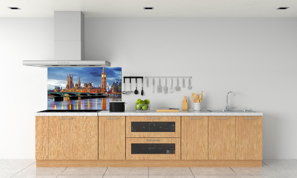 Spatscherm keuken Theems Londen