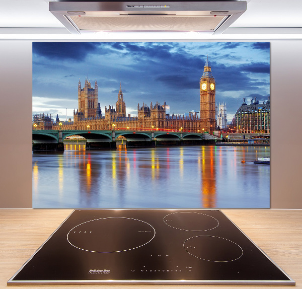 Spatscherm keuken Theems Londen