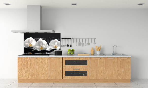 Panel między meble w kuchni Orchidea