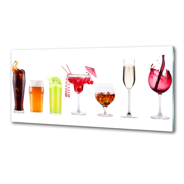 Spatplaat keuken Drankenset
