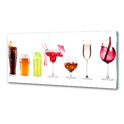 Spatplaat keuken Drankenset