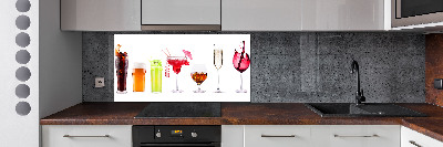 Spatplaat keuken Drankenset