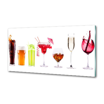 Spatplaat keuken Drankenset