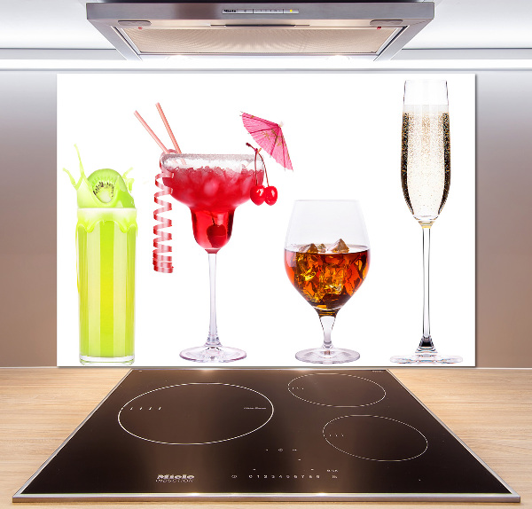 Spatplaat keuken Drankenset