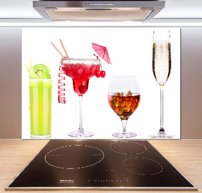 Spatplaat keuken Drankenset