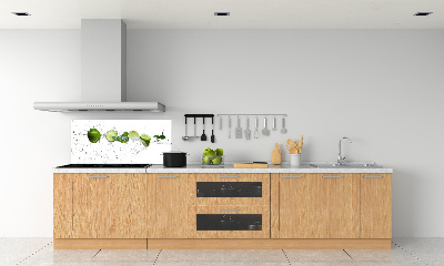 Keuken achterwand Kalk en water