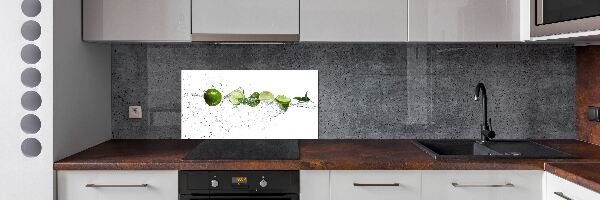 Keuken achterwand Kalk en water