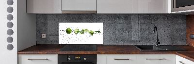 Keuken achterwand Kalk en water