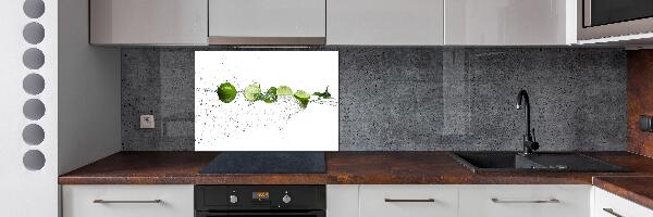 Keuken achterwand Kalk en water