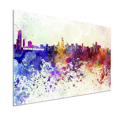 Panel do kuchni Kolorowe Chicago