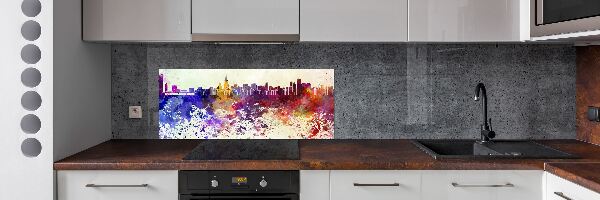 Spatplaat keuken Kleurrijk Chicago