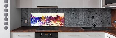 Spatplaat keuken Kleurrijk Chicago