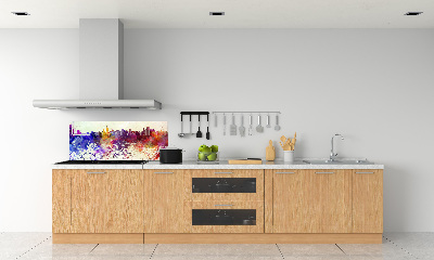 Spatplaat keuken Kleurrijk Chicago