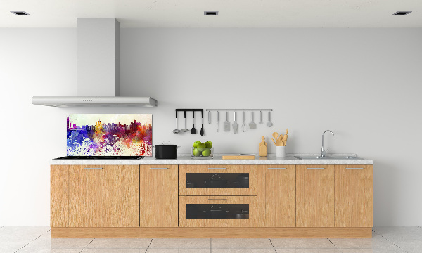 Spatplaat keuken Kleurrijk Chicago