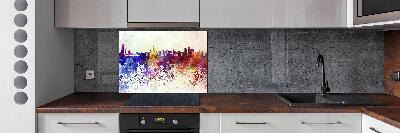 Spatplaat keuken Kleurrijk Chicago